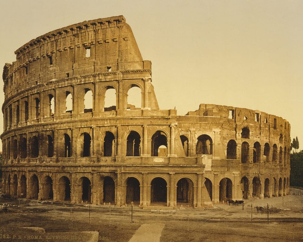 Colosseum i Roma, fotokrom