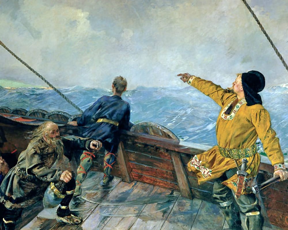 Leiv Eiriksson oppdager Amerika