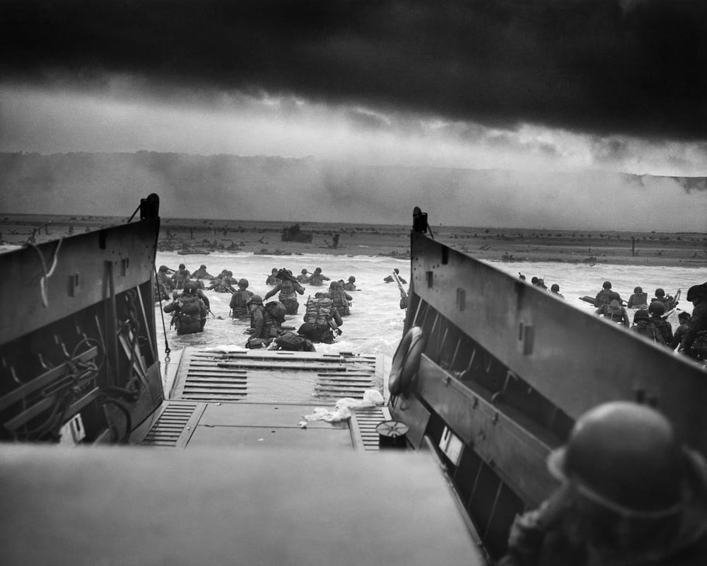 Into the Jaws of Death, landgangen i Normandie 6. juni 1944